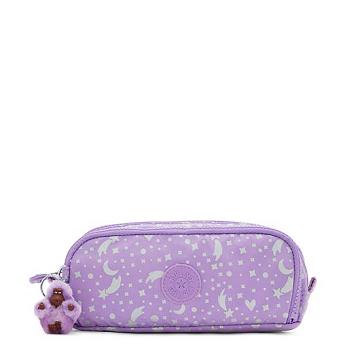 Plecaki Kipling Gitroy Printed Pencil Case Fioletowe | PL 1305LI